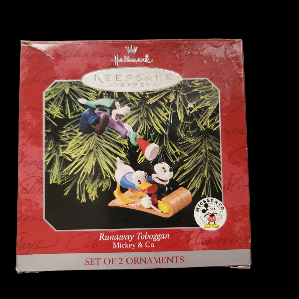 Vintage Hallmark Disney Christmas Ornament